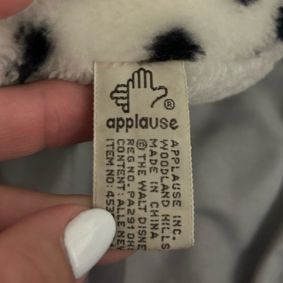 Disney Patches from 1991 release of 101 Dalmatians Plush Dog Toy - Picture 6 of 9